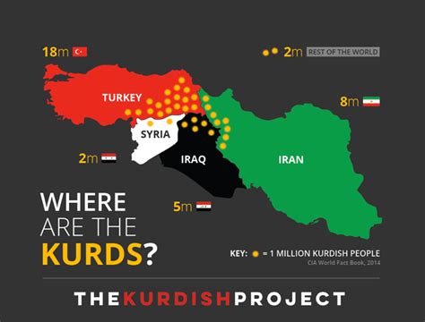 Kurdistan Map | The Kurdish Project