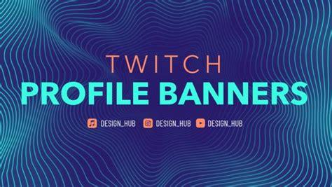 70+ Twitch profile banners (Free & Premium) - Design Hub