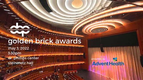 2021 DOP Golden Brick Awards, presented by AdventHealth | Dr. Phillips Center for the Performing ...