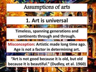 What is Art: Introduction and Assumptions | PPT