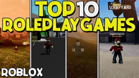 TOP 10 ROBLOX ROLEPLAY GAMES - YouTube