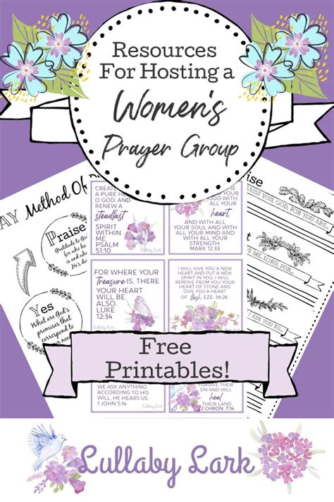 Resources For Hosting a Women's Prayer Group - Lullaby Lark | Prayer group, Prayers, Prayer ...