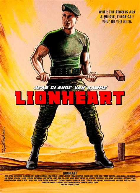 Lionheart, Van Damme movie alt poster art repin | Jean claude van damme, Van damme, Film posters ...