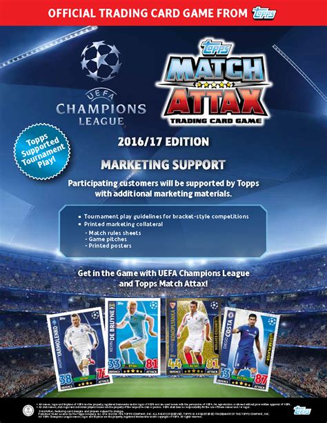 2016-17 Topps UEFA Champions League Match Attax