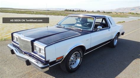 1980 Chrysler LeBaron - Information and photos - MOMENTcar