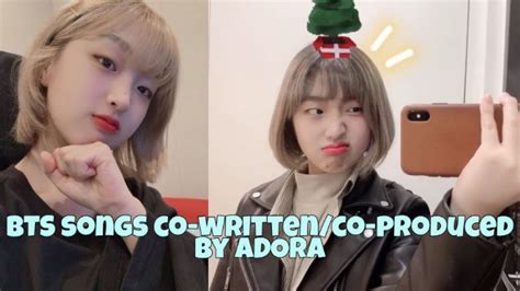 BTS songs co-written/co-produced by ADORA - YouTube