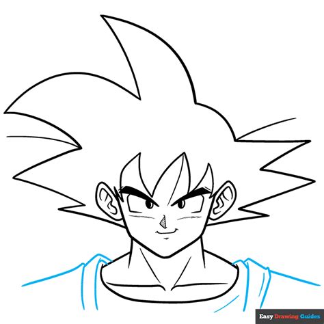 How to Draw Goku - Really Easy Drawing Tutorial