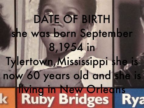 Ruby Bridges Facts For Kids