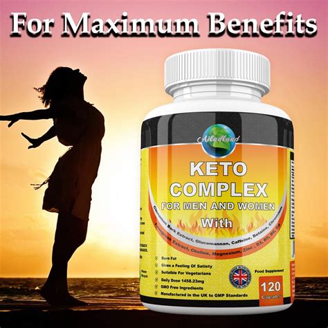 Keto Complex Diet Pills 1458mg Fat Burner, Weight Loss Slimming ...