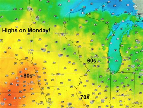 Warmer Temperatures Expected This Week! (Updated 9 AM 3/8)