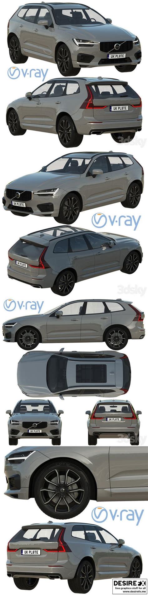 Desire FX 3d models | Volvo XC60 R-Design