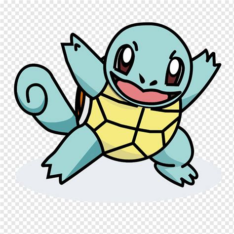 Squirtle pokemon agua wartortle icono de dibujos animados, png | PNGWing