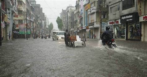 Vadodara rain update: Homes get flooded as record breaking Vadodara rains of 554 mm in 12 hours ...