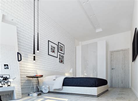 16 White Brick Wall Interior Designs To Enter Elegance In The Home