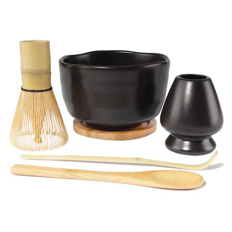 Matcha Whisk Starter Set - Chawan Matcha Bowl, Tea Whisk, Chashaku, Sp