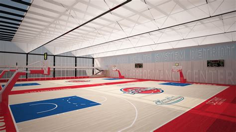 Detroit Pistons Release Plans for New Practice Facility - Arena Digest