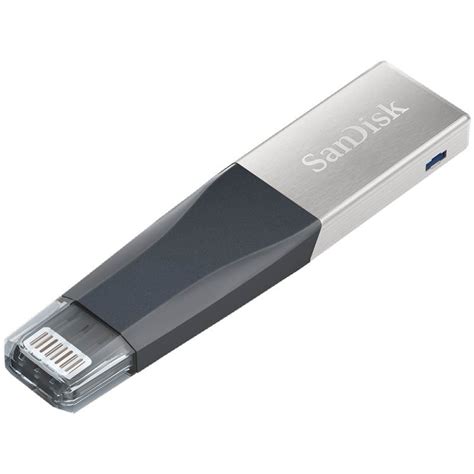 SanDisk 256GB iXpand USB 3.0 Mini Flash Drive for iOS - Grey - SDIX40N ...