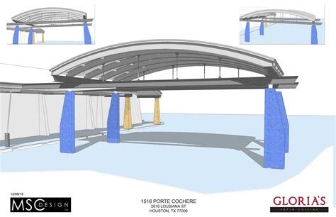 Gloria's Houston Port Cochere - 2016 - MSC Design