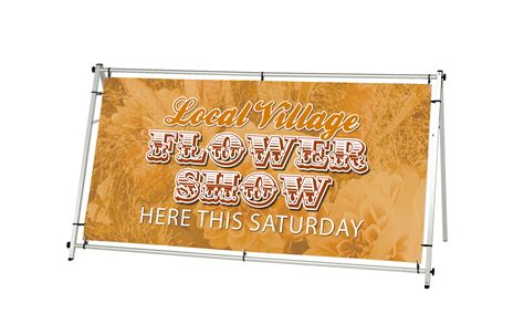 PVC Banner Stands, outdoor A frames - Single & Double sided