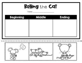 "Belling the Cat" Fable Mini-Pack by The Creative Coach-April Teal