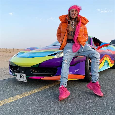 Rate 6ix9ine’s outfit from 1-100! 🦄🔥 #HypedAvenue | Rapper style, Gang crime, Rap album covers