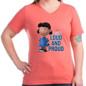 Peanuts Lucy Loud And Proud Women's T-Shirt