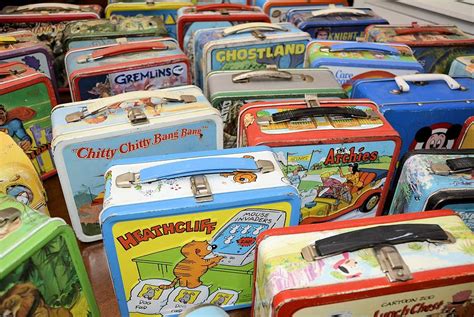 Vintage Lunchboxes Photograph by Jennifer Broadstreet Hess - Fine Art America