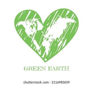 Vector Green Earth Logo Design Stock Vector (Royalty Free) 2116983659 ...