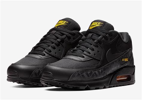 Nike Air Max 90 Black Yellow BQ4685-001 | SneakerFiles