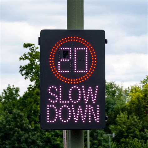 UK Vehicle Activated Speed Signs (VAS) | Messagemaker Displays