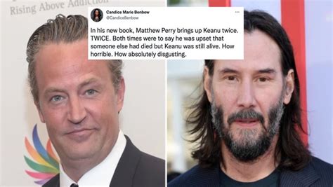 Internet Confused After Matthew Perry Appears To Wish Keanu Reeves Was Dead | Know Your Meme