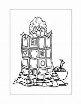 Quilt Coloring Pages – Printable FREE sketch template