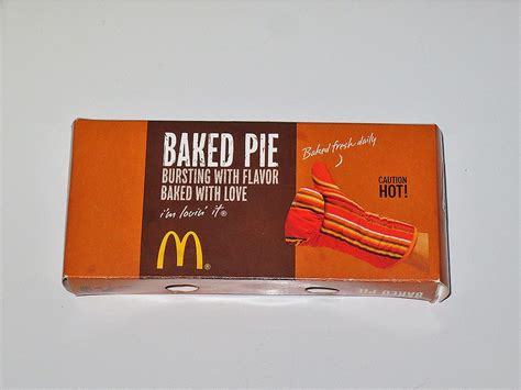 The Shit I Eat: McDonald's Pumpkin Pie