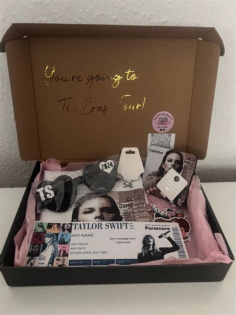 Taylor Swift Gift Box Youre Going to the Eras Tour Personalised Taylor ...