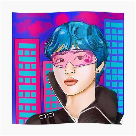 "Cyberpunk Retro Art" Poster for Sale by MarielaArtShop | Redbubble