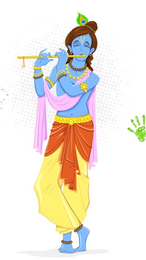 Lord Krishna, Animated, lord, god, kanha, hare krishna, HD phone wallpaper | Peakpx