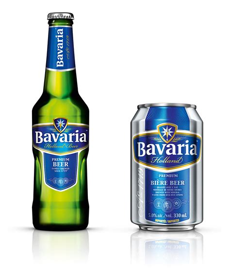 BAVARIA Llega de los Paises Bajos. Tipo german pilsener, fresca, refrescante y con suave sabor ...