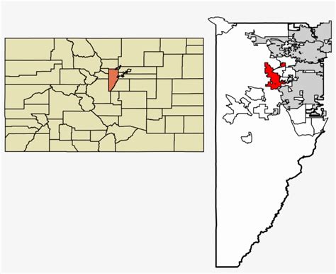 Jefferson County Colorado Incorporated And Unincorporated - Colorado ...