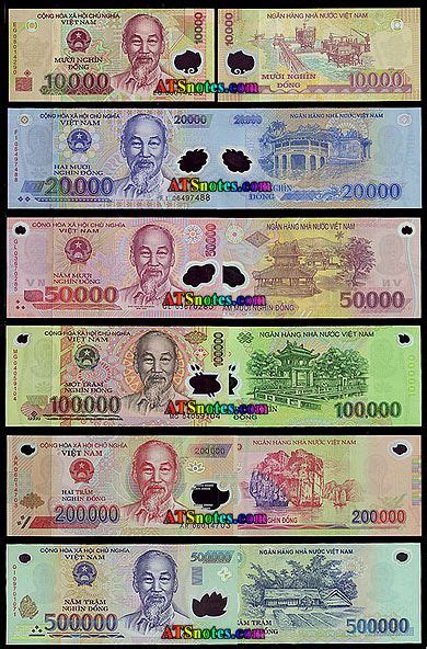 Vietnam banknotes - Vietnam paper money catalog and Vietnamese currency history | Bank notes ...