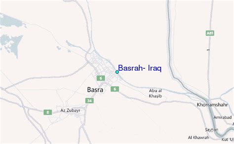 Basrah, Iraq Tide Station Location Guide