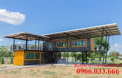 Nhà container đẹp giá rẻ và những lưu ý khi làm nhà container