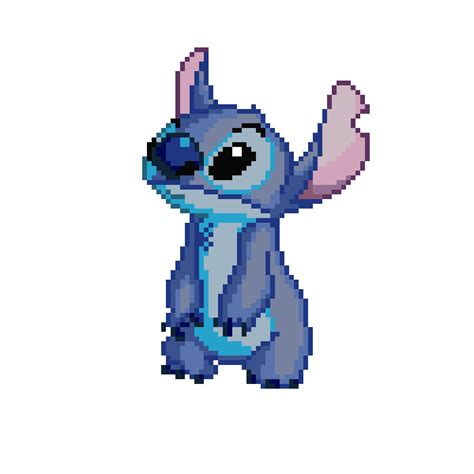 Minecraft Stitch Pixel Art Free Transparent Clipart Clipartkey | Images and Photos finder