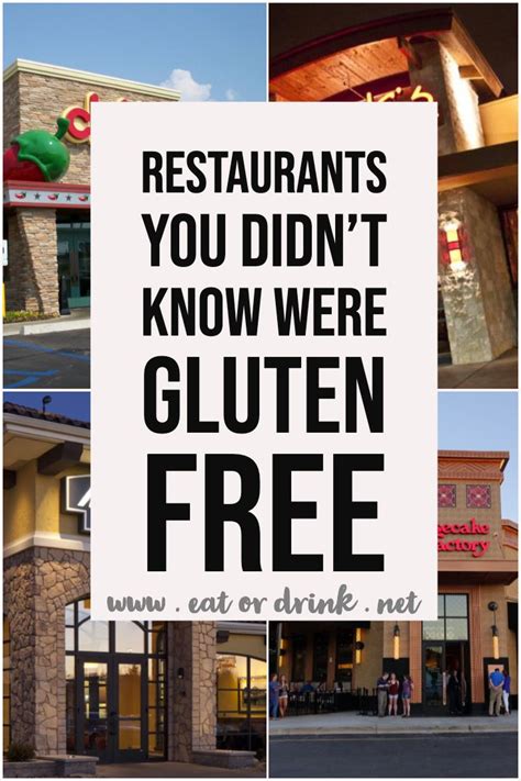 Restaurants with gluten free menus or great gluten free opens. An easy ...