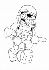 Stormtrooper Coloring Page sketch template