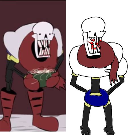 Horrortale Papyrus by Trajnkhan on DeviantArt