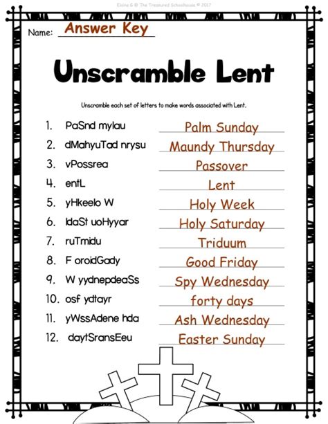 Lent from Ash Wednesday to Easter Worksheet and Activity Pack | Made By ...