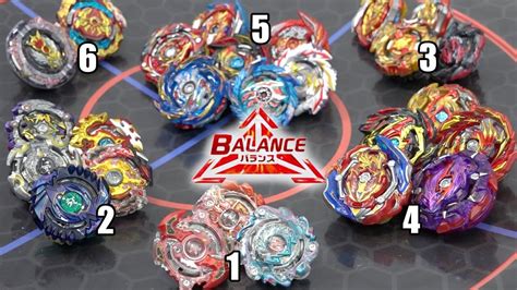 ALL BALANCE TYPE BEYBLADES Season 1-6 Epic Marathon Battle in ANIME STADIUM! | Beyblade Burst ...