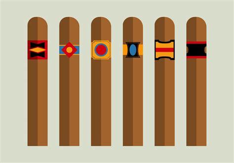 Free Cigars Vector Pack 107669 Vector Art at Vecteezy