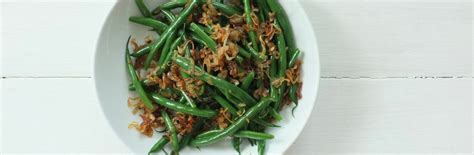 Green Beans with Caramelized Shallots Recipe from Jessica Seinfeld