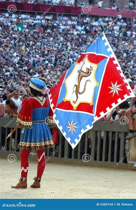 Siena s palio horse race editorial stock image. Image of contradas ...